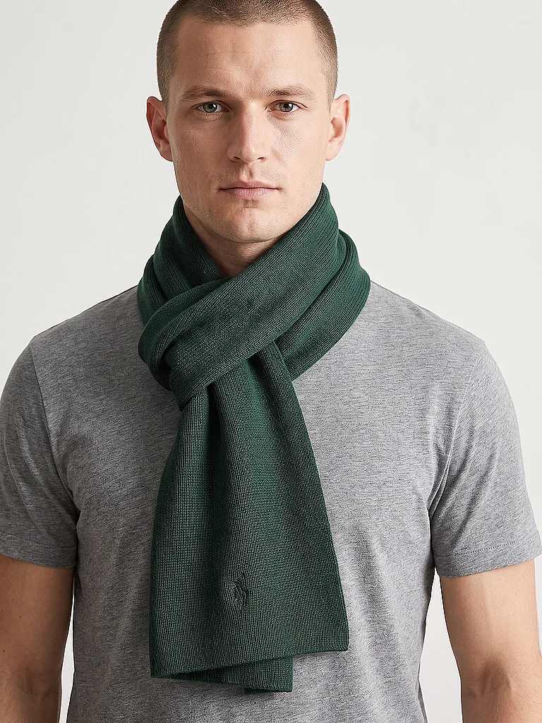 POLO RALPH LAUREN Écharpe vert foncé